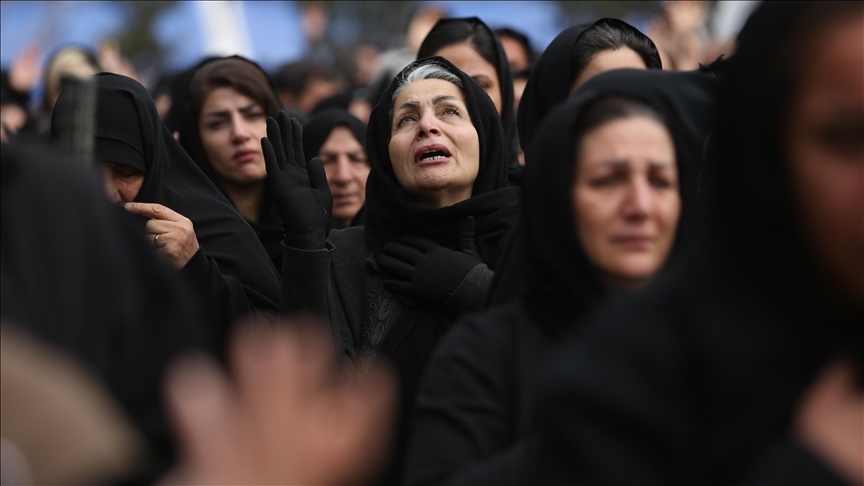 Iran holds funeral for security and Basij chiefs killed in US-Israeli strikes