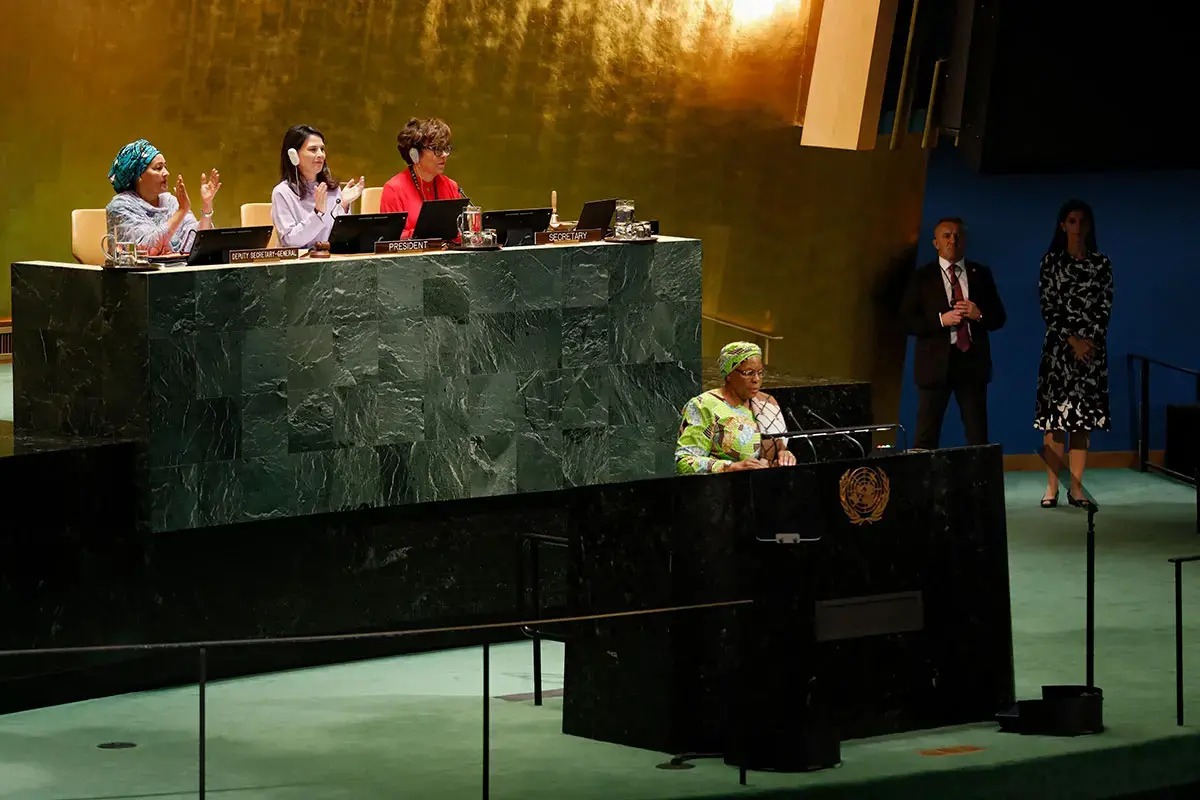 UN leaders address global gender inequality