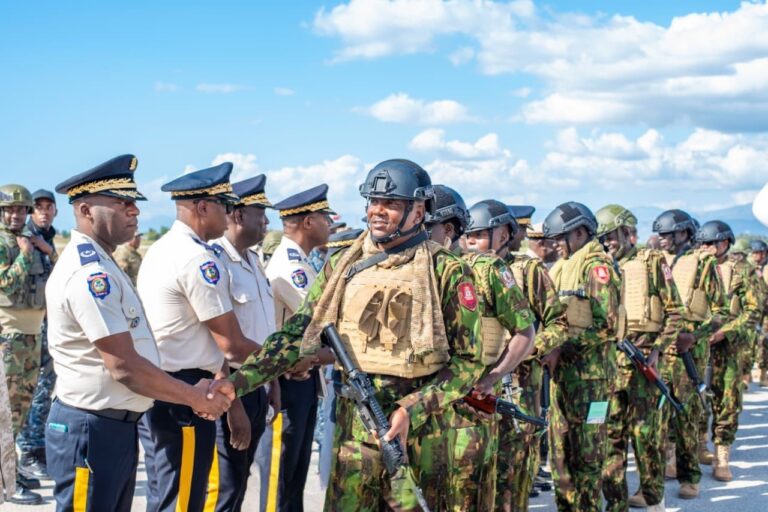 Last Kenyan officers leave Haiti as new international security initiative begins
