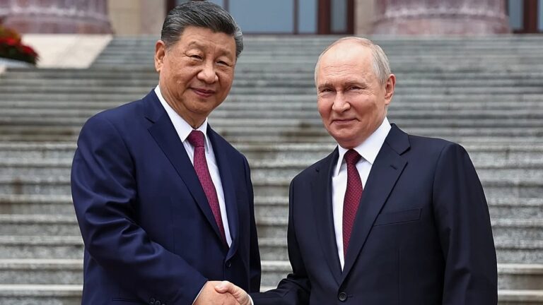 Xi tells Putin it’s ‘imperative’ to stop conflict in Middle East – but not Ukraine