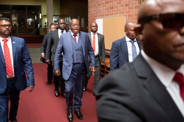 Ex-South African president to appeal order to proceed with graft trial