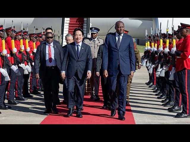 Taiwan’s Lai makes Eswatini visit despite travel disruption