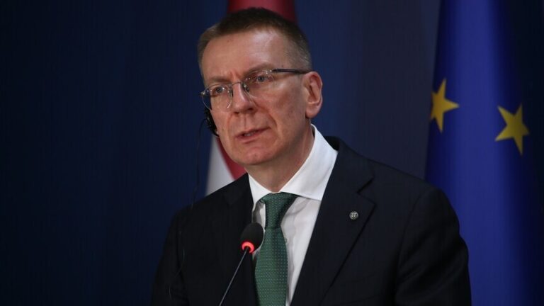 Latvian president holds coalition talks after premier resigns