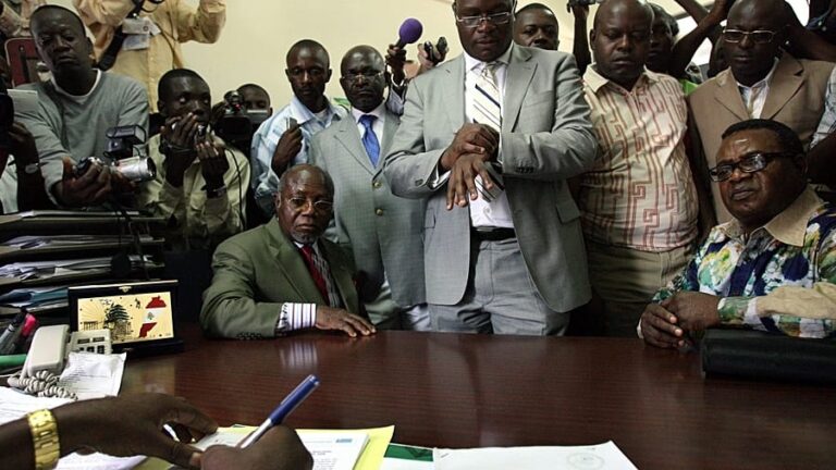 DRC opposition leader Sesanga banned from leaving the country