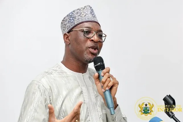 Seized excavators to be used for nationwide desilting exercise – Interior Minister