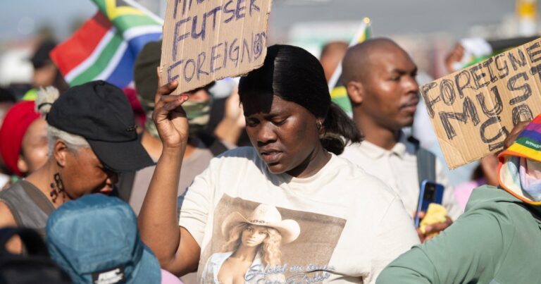 South Africa races to ease growing tensions ahead of planned anti-immigration marches