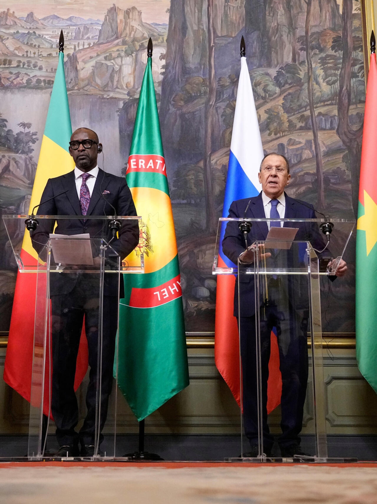Russian FM meets with counterparts from Sahel alliance