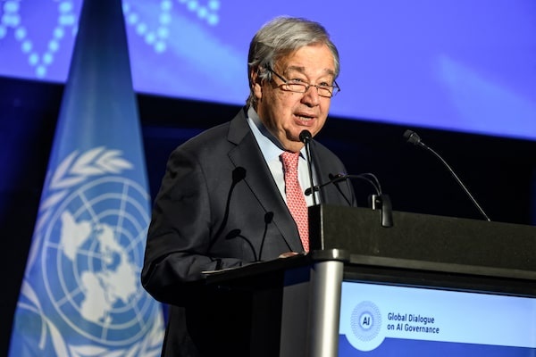 UN Secretary-General calls for AI regulation