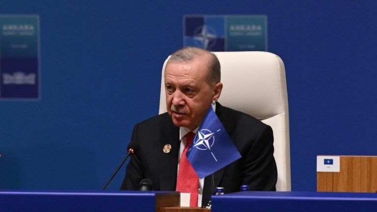 Turkish President Erdogan calls for lifting defense cooperation restrictions among NATO allies