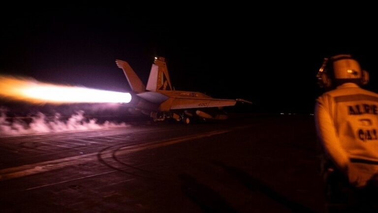 US says latest strikes hit Iranian military targets across southern coast