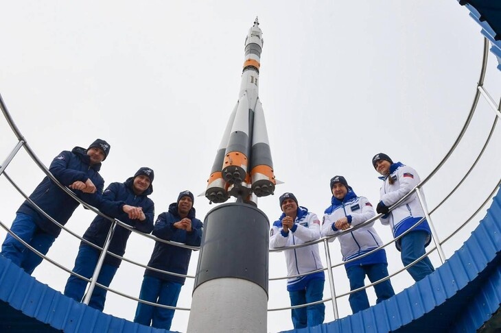 Russia launches Soyuz spacecraft carrying 3 crew members to ISS