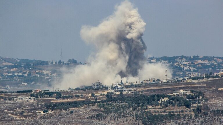 Lebanese army says Israeli attacks hinder its deployment in south