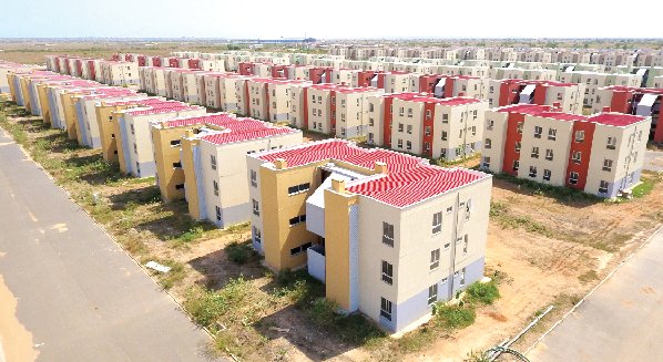 Mahama targets 700 Saglemi housing units for completion by March 2027