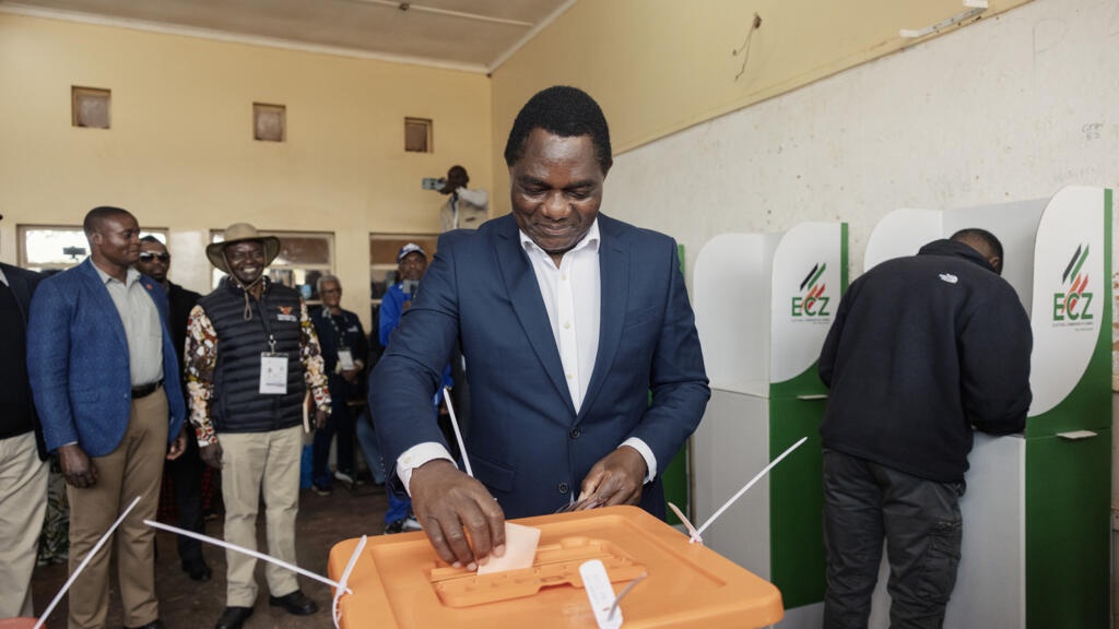 Zambia’s Hichilema wins re-election with 60% of vote