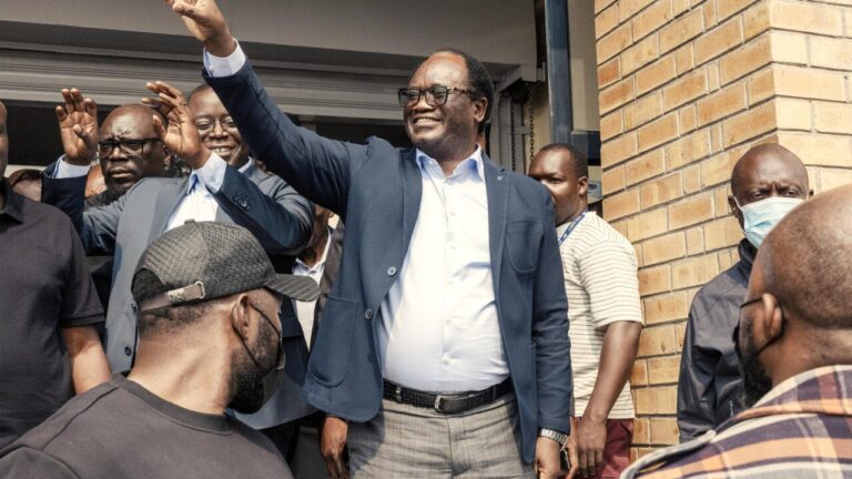 Zambian opposition leader Mundubile taken into custody on treason charges