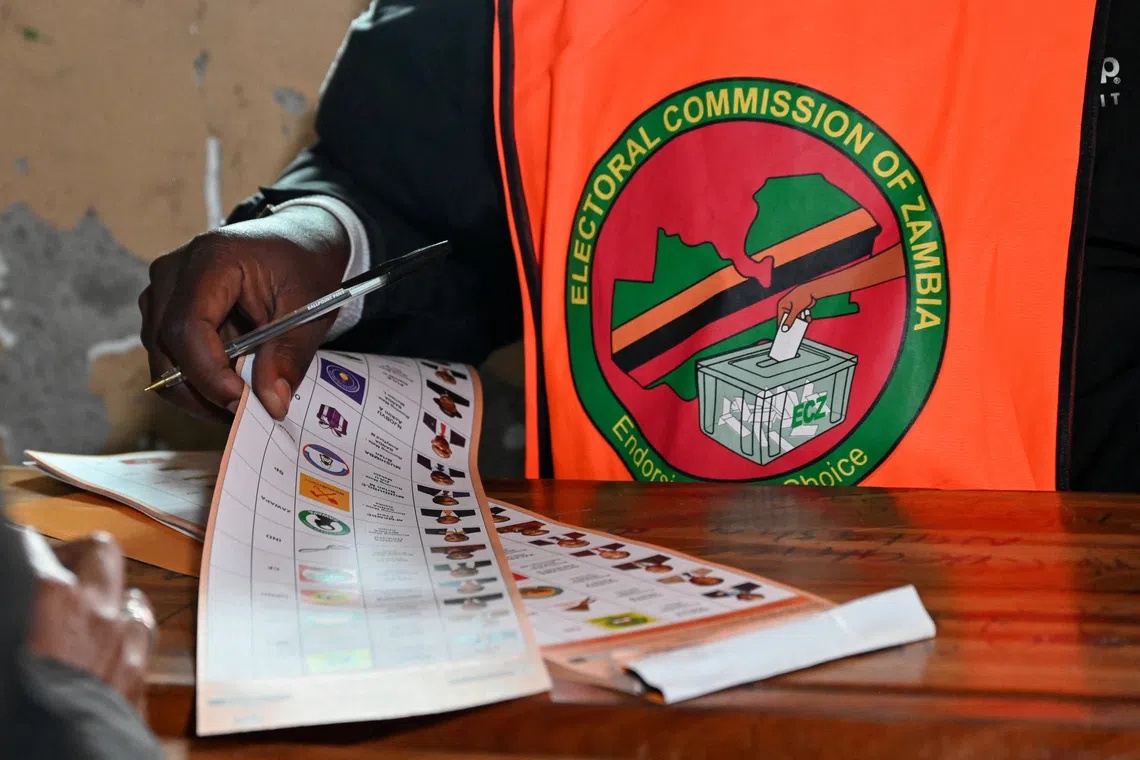 Zambia: Polls open in elections expected to favour incumbent president 