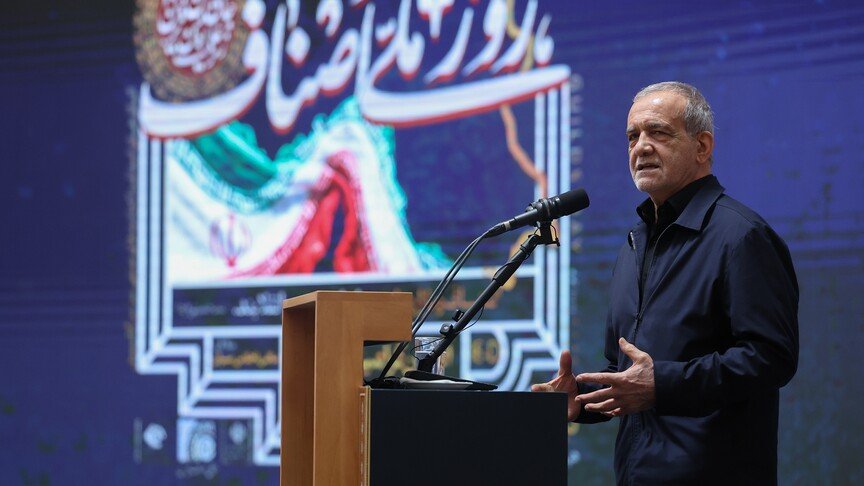 Iran in ‘full-scale war,’ says President Pezeshkian