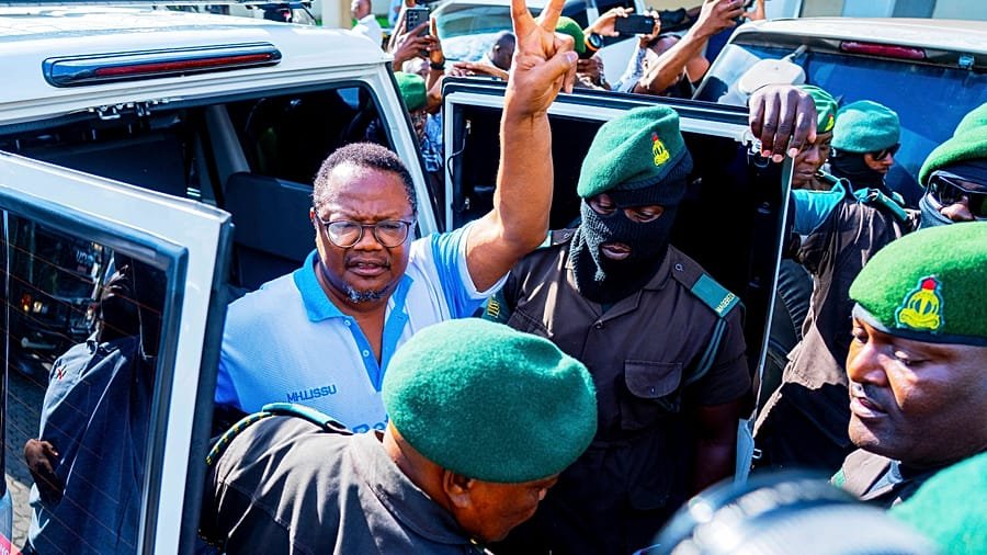 Tanzanian opposition leader urges courageous verdict in treason trial