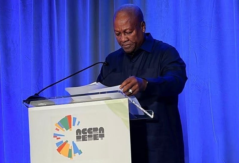 President Mahama outlines thinking behind the Accra Reset 