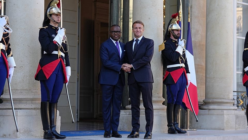 Benin’s President Wadagni holds talks with Macron during first official visit to France