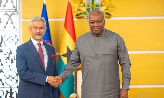 President Mahama holds discussions with India’s External Affairs Minister