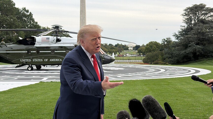 Trump says Iran ‘failing badly,’ keeps military option open